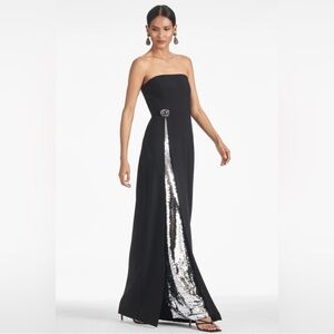 SACHIN & BABI Ivy Black Gown size 8